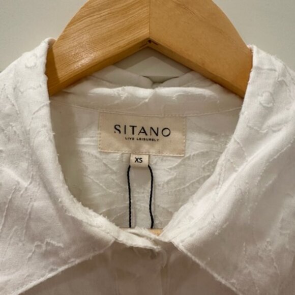 Sitano Button Down Long Sleeve Shirt NWT - Picture 3 of 8